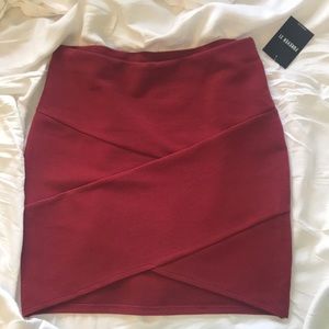 Forever 21 short red skirt